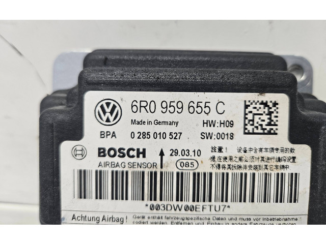 Блок подушек безопасности 6R0959655C, 0285010527 Skoda Fabia Mk2 (5J)