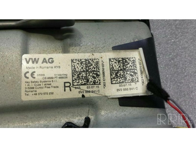 Подушка безопасности для колен 8V2880841C Audi A3 S3 8V