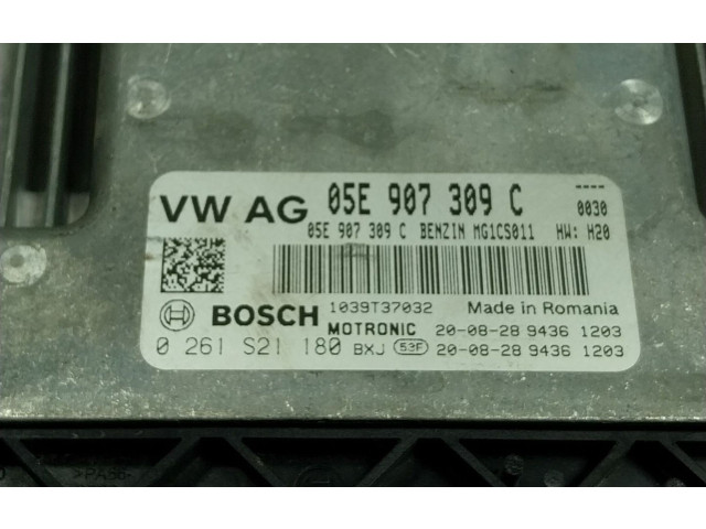 Блок управления двигателя 05E906018NF3A, 05E907309 Audi Q3 F3