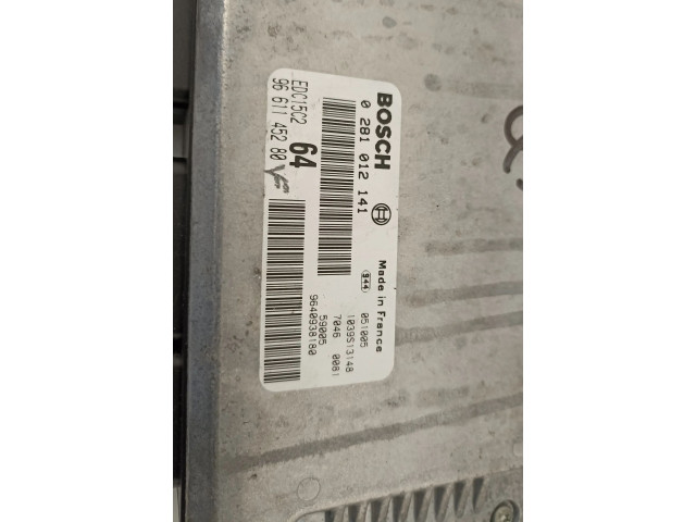 Блок управления двигателя 9661145280 Lancia Phedra