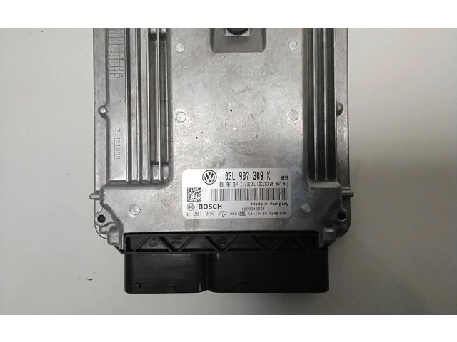 Řídící jednotka 03L907309K, 0281016272 Volkswagen Multivan T5 2012