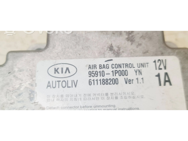 Блок подушек безопасности 959101P000, 611188200 KIA Venga