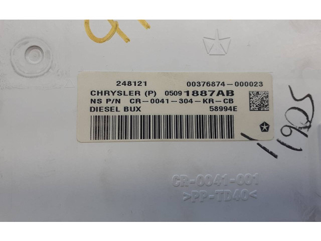 Панель приборов 05091887AB, 00376874000023 Fiat Freemont