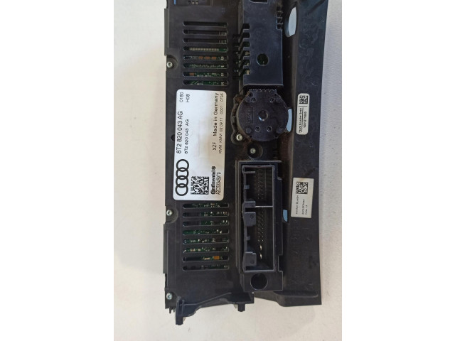 Блок управления климат-контролем 8T2820043AG   Audi A5 8T 8F