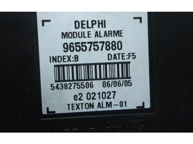 Другие блоки управления / модули 9655757880, 9655757880 Citroen C8