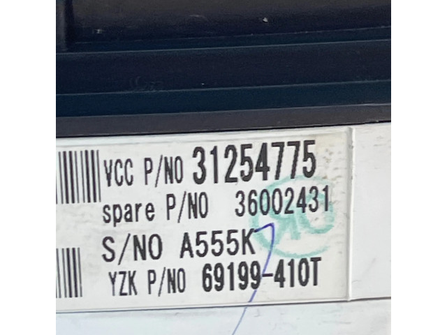 Přístrojová deska Volvo S40 2008 31254775, 36002431