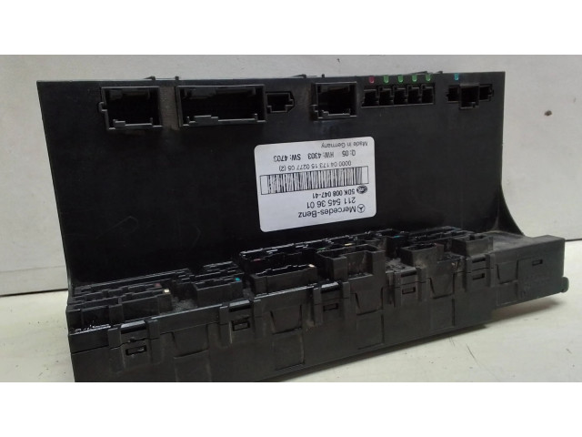Блок комфорта 2035450701   Mercedes-Benz E W211   