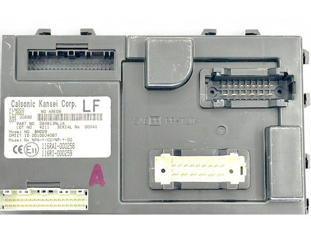 Pojistková skříňka Řídící jednotka BSM 284B13NL1A, 2010DJ4087 Nissan Leaf I (ZE0) 2015