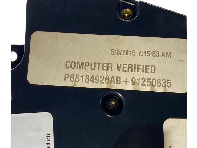 Блок управления климат-контролем 5PG682XGAE   Jeep Grand Cherokee