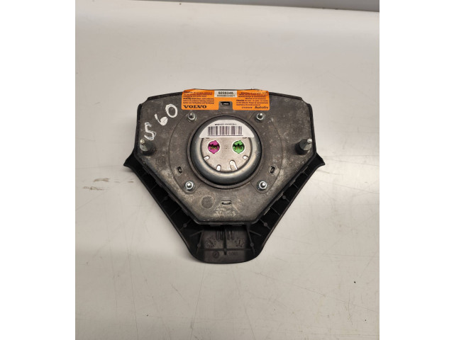 Подушка безопасности водителя 9208345, A6308B2220071 Volvo S60
