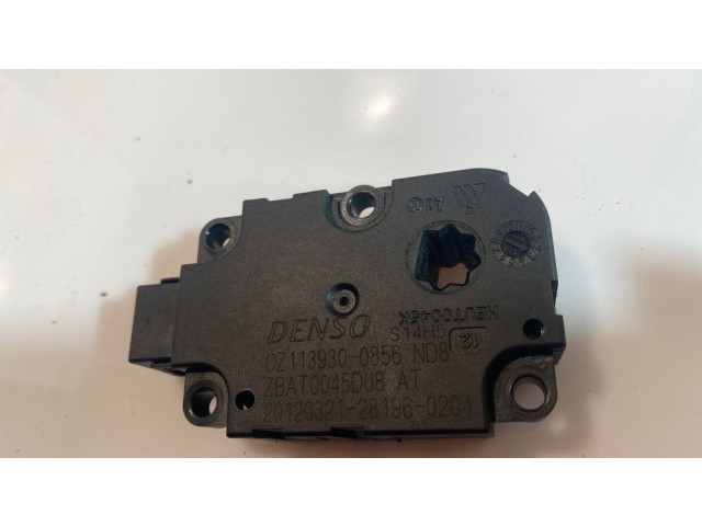 Двигатель задвижки потока воздуха