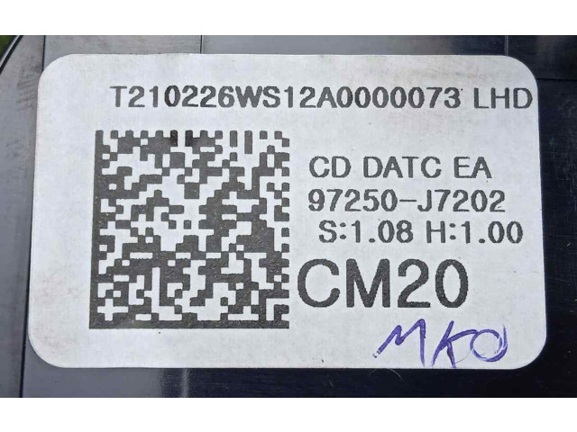 Блок управления климат-контролем 97250J7202   KIA Ceed