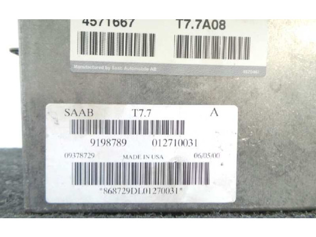 Блок управления    Saab 9-5
