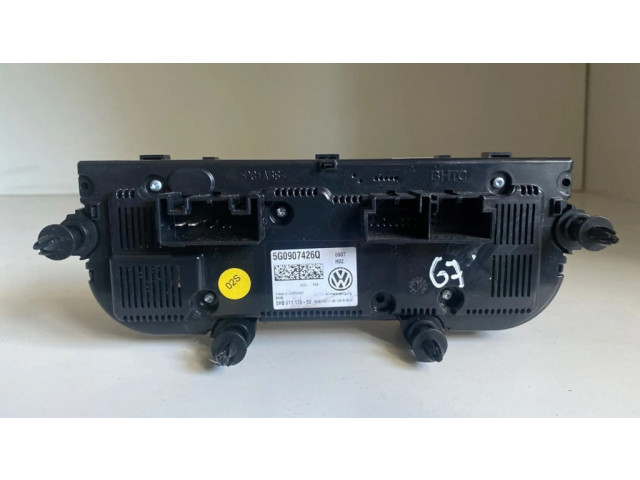 Блок управления климат-контролем 5G0907426Q, 5HB01117650   Volkswagen Golf VII