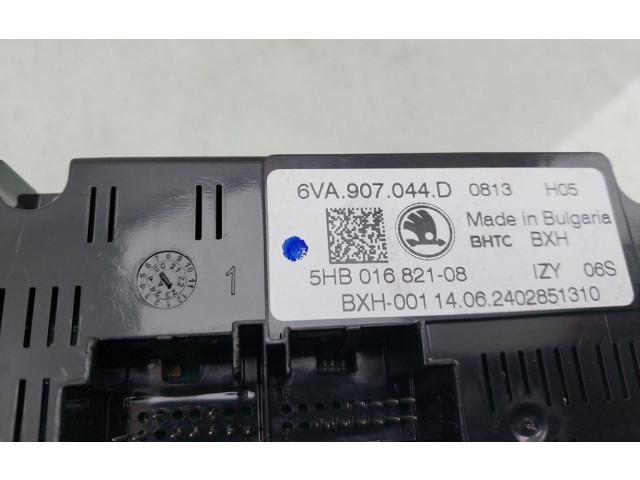 Блок управления климат-контролем 6VA907044D, 6VA907044DIZY Skoda Scala