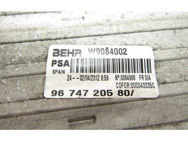 Интеркулер 9674720580 Nissan Primastar 2.0