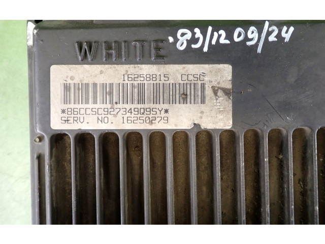 Блок управления двигателем Блок управления 16258815 Chevrolet Blazer S10