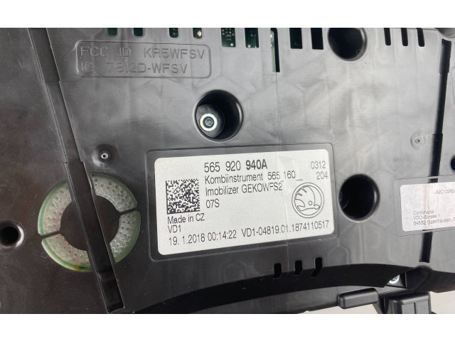 Vstřikovač 565920940A Skoda Karoq