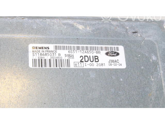 Řídící jednotka 6S5112A650BB Ford Fiesta 1986