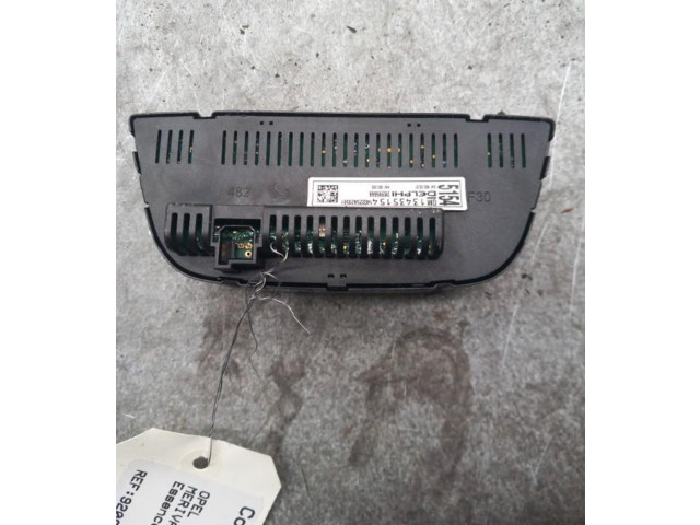 Блок управления климат-контролем 13435154   Opel Meriva B