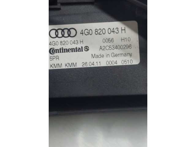 Steuergerät Klimaanlage 4G0820043H, A2C53400296   Audi A6 S6 C7 4G