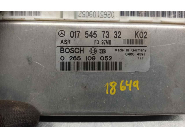 Блок управления редуктора коробки передач (раздатки) 0175457332, 0265109052   Mercedes-Benz C W202