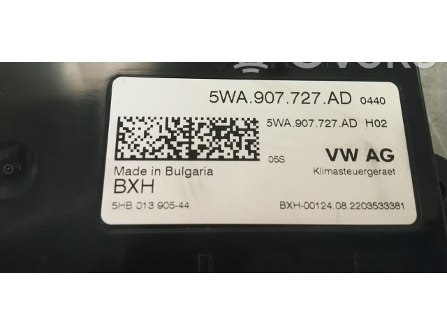 Блок управления климат-контролем 5WA907727AD, 5WA907727E Cupra Formentor