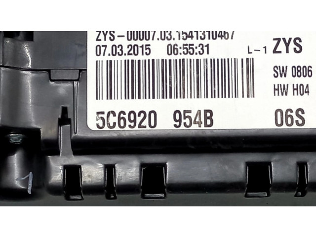 Панель приборов 5C6920954B   Volkswagen Jetta VI       