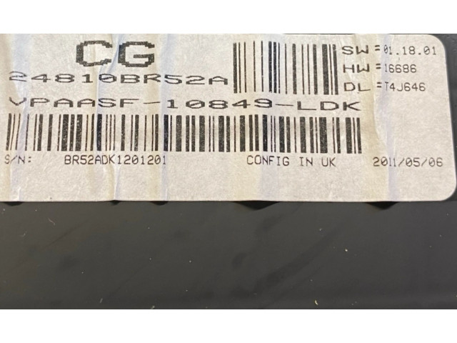 Přístrojová deska  Nissan Qashqai+2 2012 24810BR52A, VPAASF10849LDK  