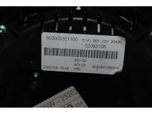 Панель приборов Fiat 500X