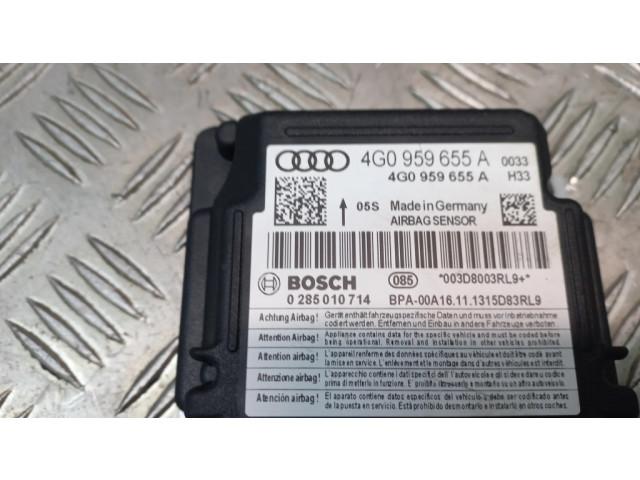 Блок подушек безопасности 4G0959655A, 4G0959655 Audi A6 S6 C7 4G