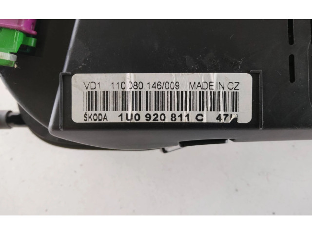 Панель приборов 1U0920811C, 110080146009   Skoda Octavia Mk1 (1U)       