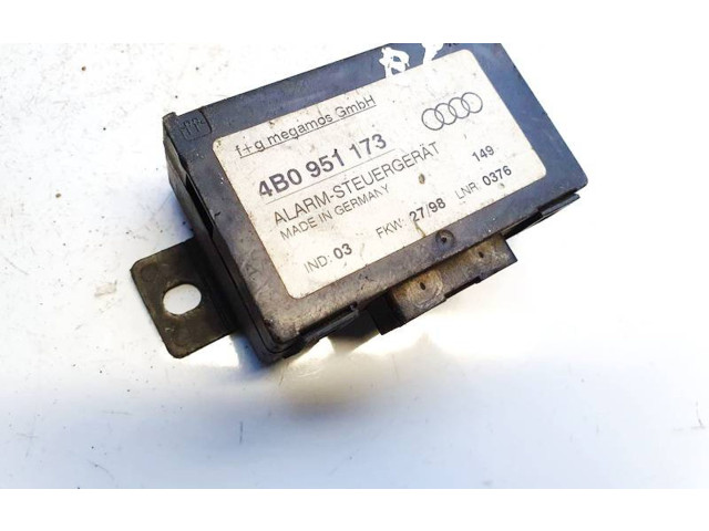 Блок управления сигнализации 4b0951173, 748.01.01-01 Audi A6 S6 C5 4B