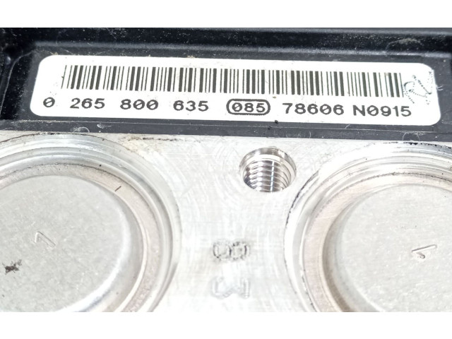 Блок АБС 6R0614117, 0265800635   Skoda  Fabia Mk1 (6Y)  1999 - 2007 года
