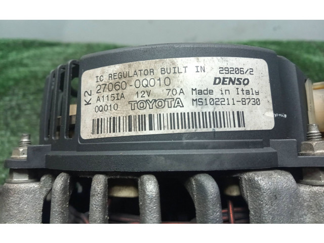 Генератор 70AH-DENSO Peugeot 107