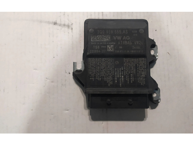 Блок подушек безопасности 3Q0959655AS, 225894351 Skoda Octavia Mk3 (5E)
