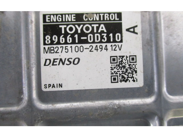 Řídící jednotka 89661-0D310, 89661-0D310 Toyota Yaris 2007