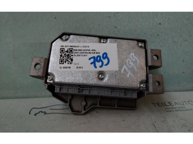 Блок подушек безопасности 65779809354-01, 65779809354-01   Mini One - Cooper Coupe R56