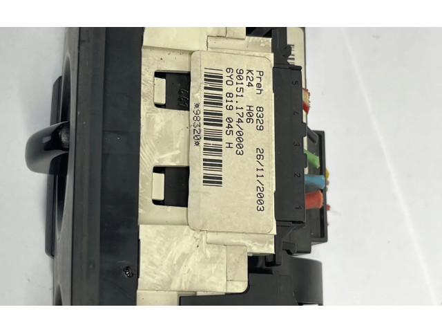 Блок управления климат-контролем 6Y0819045H Skoda Fabia Mk1 (6Y)