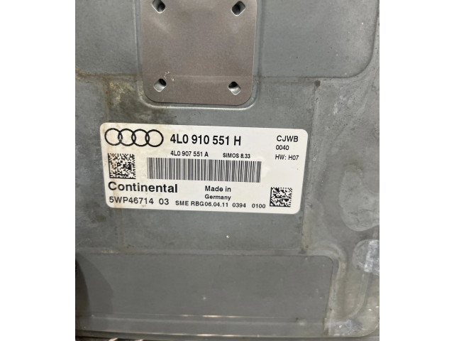 Řídící jednotka 4L0910551H, 4L0907551A Audi Q7 4L 2011