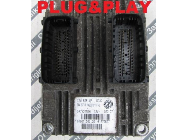 Блок управления двигателем Блок управления 51779527, IAW5SFMP Fiat Albea