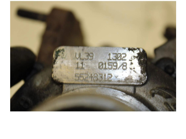 Turbodmychadlo Турбина 55248312 Fiat Doblo 198A4000