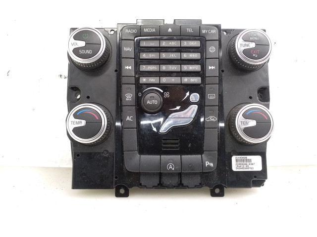 Блок управления климат-контролем 31443426 Volvo S60