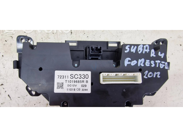 Блок управления климат-контролем 72311SC330, T1019685R Subaru Forester SH
