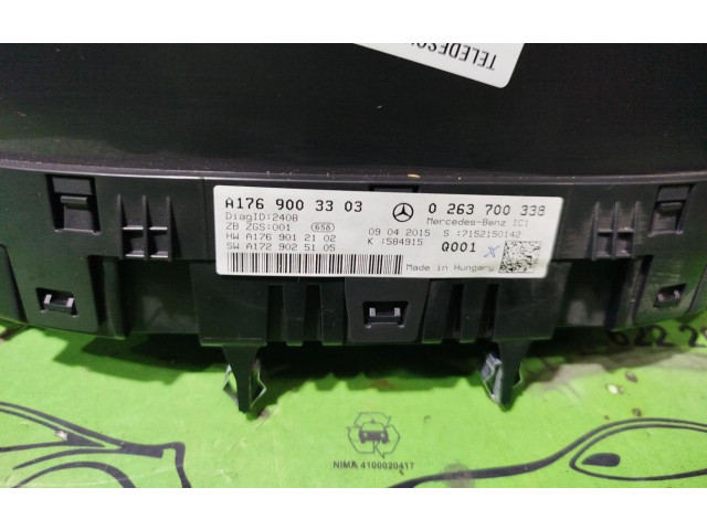 Панель приборов A1769003303 Mercedes-Benz A W176