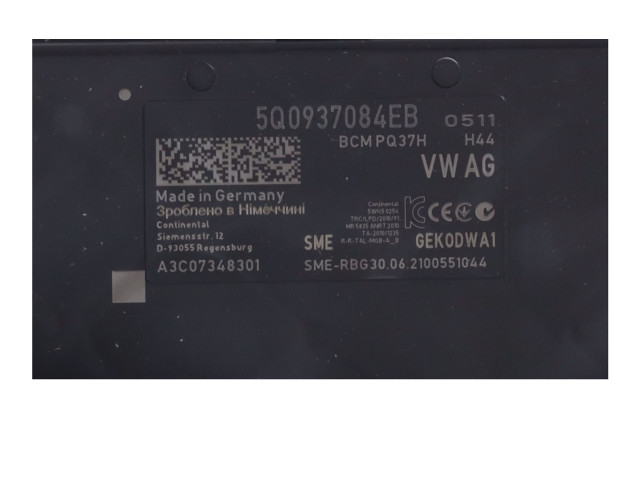 Pojistková skříňka Řídící jednotka BSM 5Q0937084EB Volkswagen T-Roc 2021