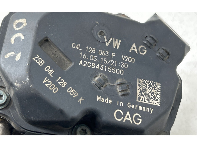 Дроссельная заслонка 04L128063P, 04L128637B   Skoda Octavia Mk3 (5E)   