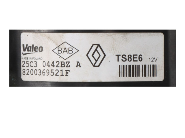 Стартер Dacia Sandero 2008 - 2012 года