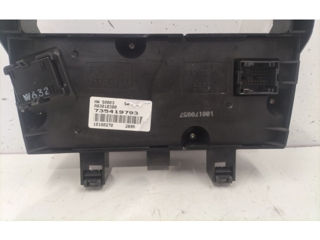 Блок управления климат-контролем 735447949 Fiat Grande Punto