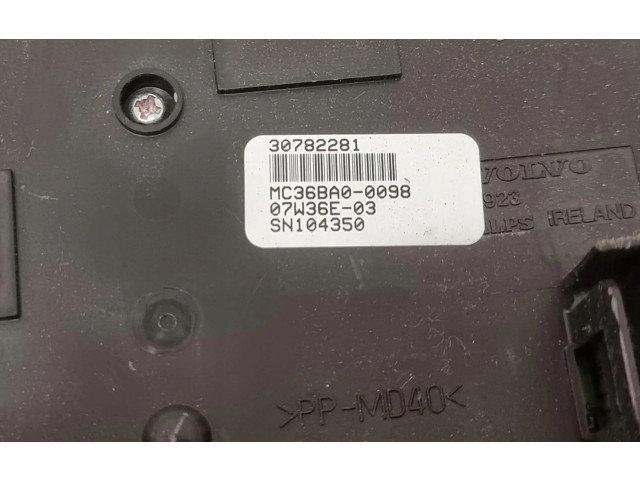 Блок управления кондиционера воздуха / климата/ печки (в салоне) 30782281   Volvo V70